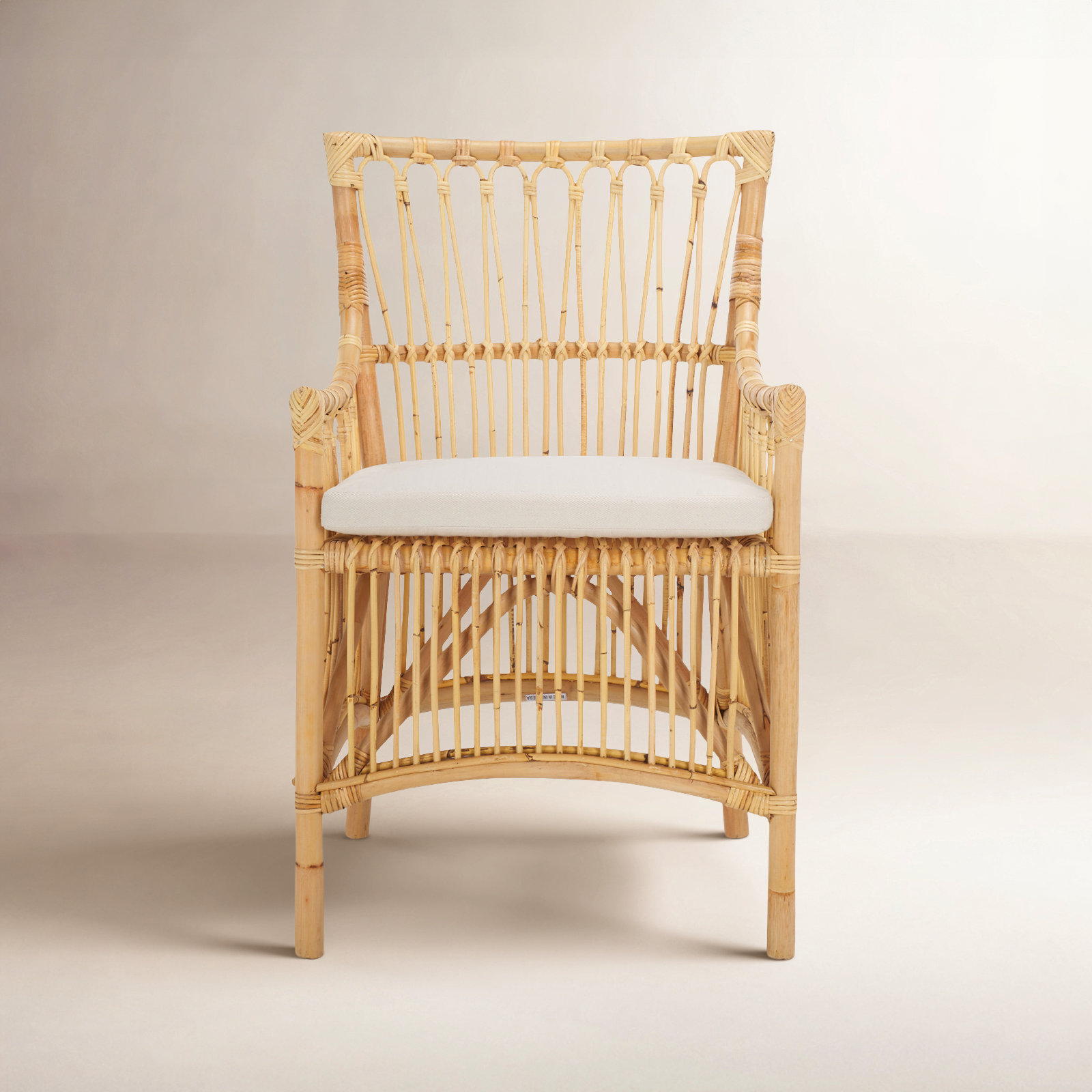 Bree Handmade Dining Chair, Natural