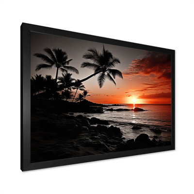 Hawaii Sunset Serenade I - Hawaii Wall Art