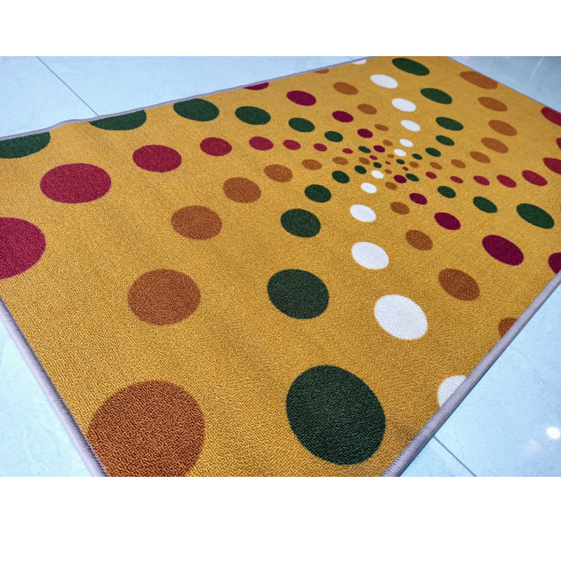 Leif Polka Dots Area Rug, Rectangle 80 x 150cm