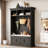 Ehrenfried  Hall Tree With Coat Rack, Storage Bench, 2 Drawers, 2 Cabinets And 3 Open Shelves-753081074
