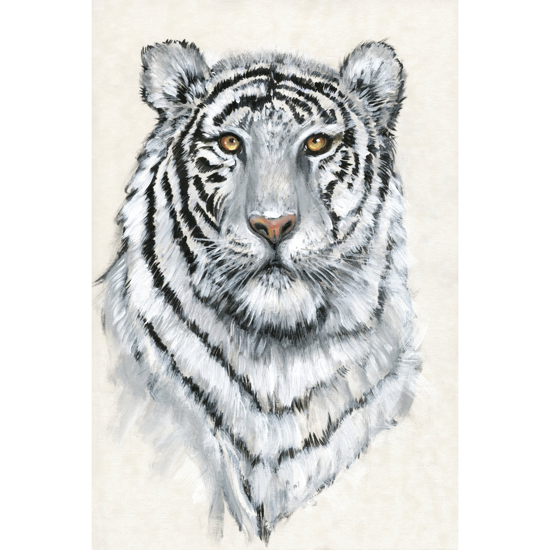 White Tiger II by Timothy O' Toole - Wrapped Canvas Painting Latitude Run® 