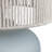 25.25" Ceramic Table Lamp With Tan Shade