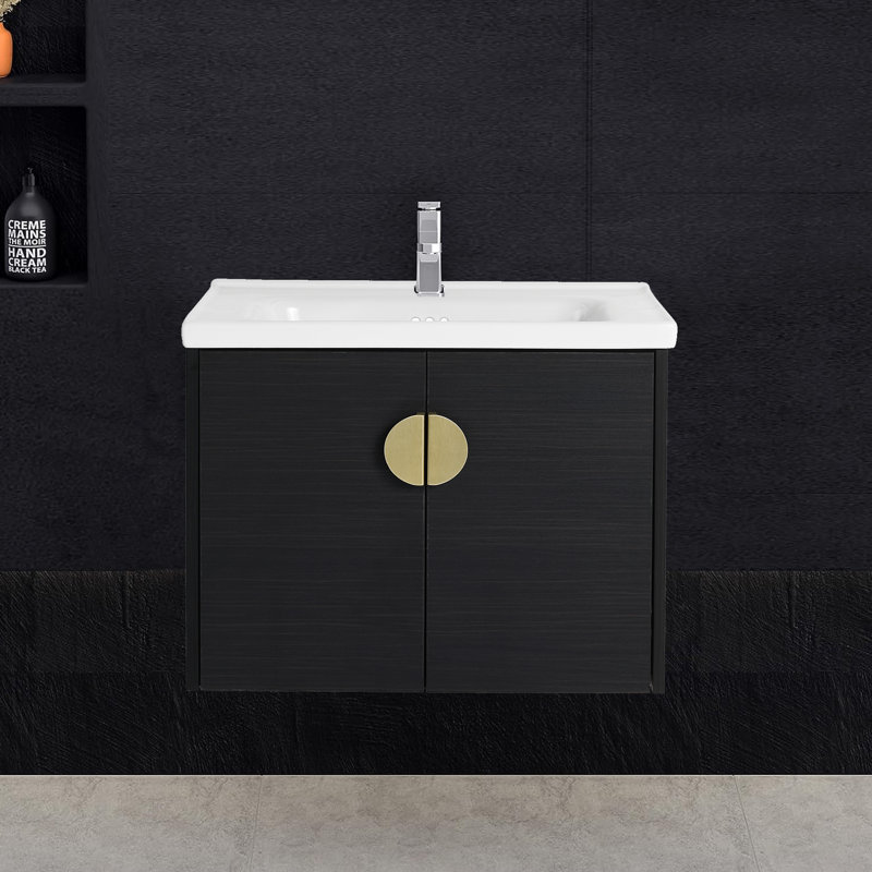 28'' Single Bathroom Vanity with Ceramic Top