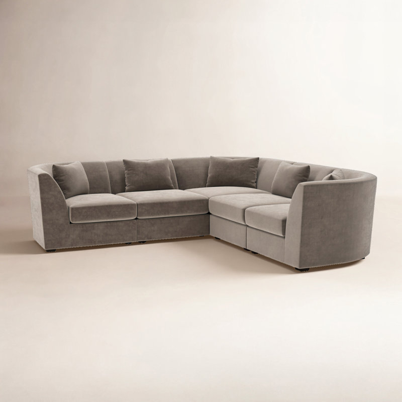 Krista Modular Sectional, Marquis Java Performance Velvet