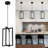 Siloam 4 - Light Square/Rectangle LED Pendant-96333379