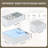 15-Pack Drawer Organizers For Clothes - Foldable Dresser Dividers And Storage Bins For Underwear, Socks, Bras, Baby Clothing, And Accessories-246583315