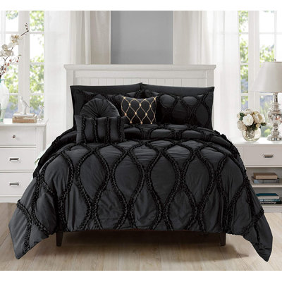 Mocassi 10pc Infinity Geometric Shapes Comforter