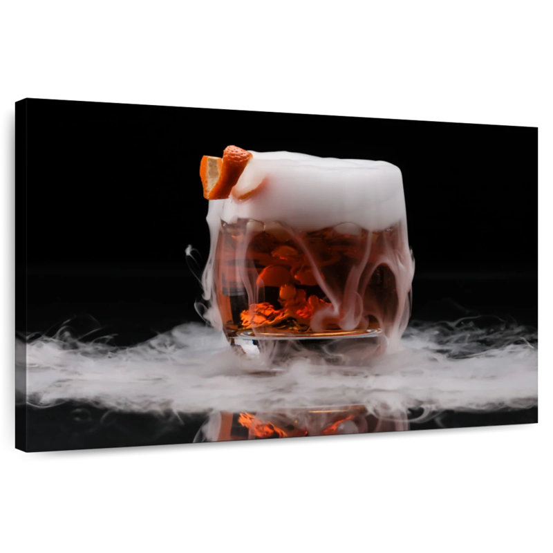 Yarlin Dry Ice Cocktail, 34" H x 51" W