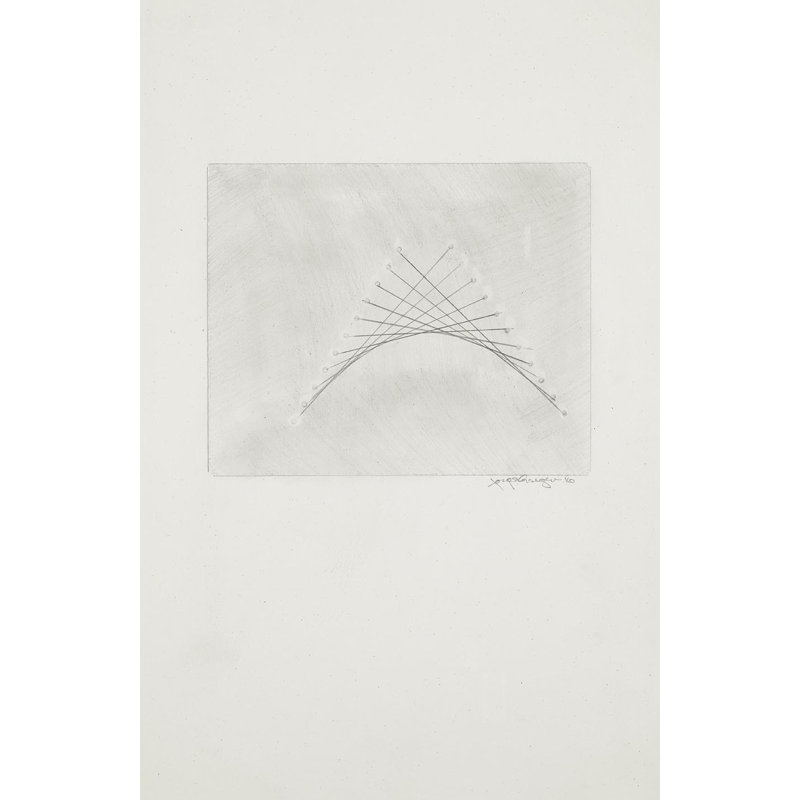 «One-of-a-Kind Original Graphite l» par Joyce Creiger, reproduction de cadre photo sur papier