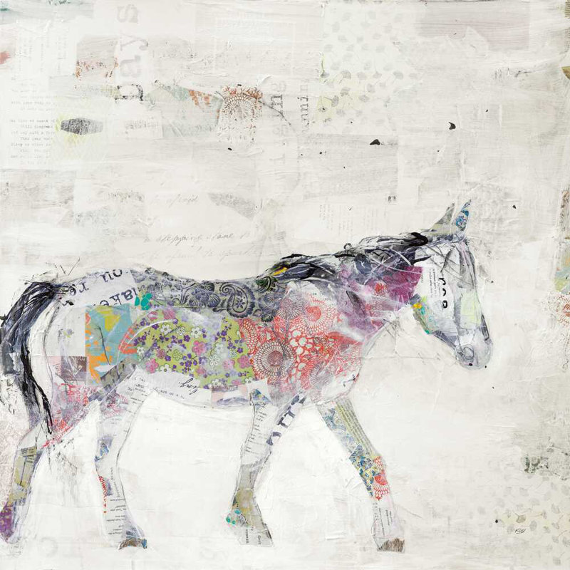 Gris chaud Wild Pinto, H 20 po x l 20 po