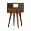 Cecelia 30cm W Solid Wood Bedside Table