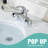 Pop-up Bathroom Sink Drain Lift Rod Drain with Overflow-81246536