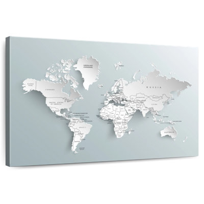 Aliaz Modern World Map