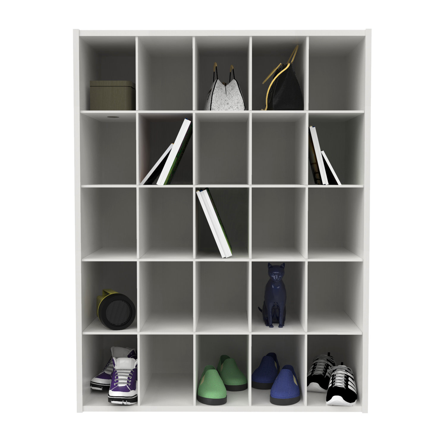 Stackable Organizers Shoe Rack, White