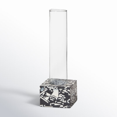 Vase de table en verre fait à la main Wimberly Fuji