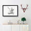 Head of a Cow by Jean Bernard - Picture Frame Drawing Print-55580137-55580140
