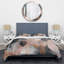 Ensemble de housse de couette en microfibre / polyester Whispers Of Marble II Bedding-504766021