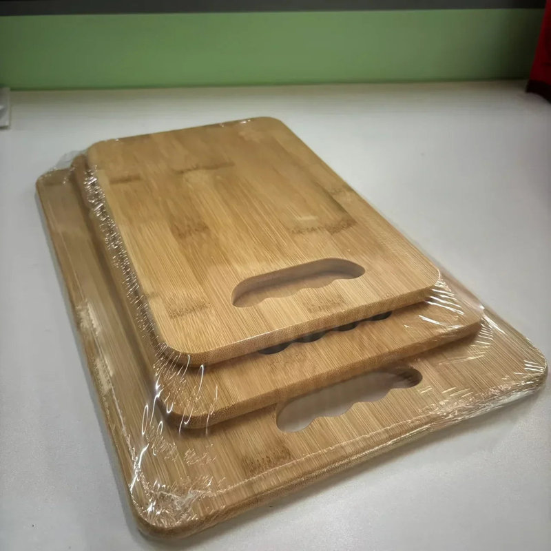 Non-Toxic Bamboo Set of 3 Chopping Boards