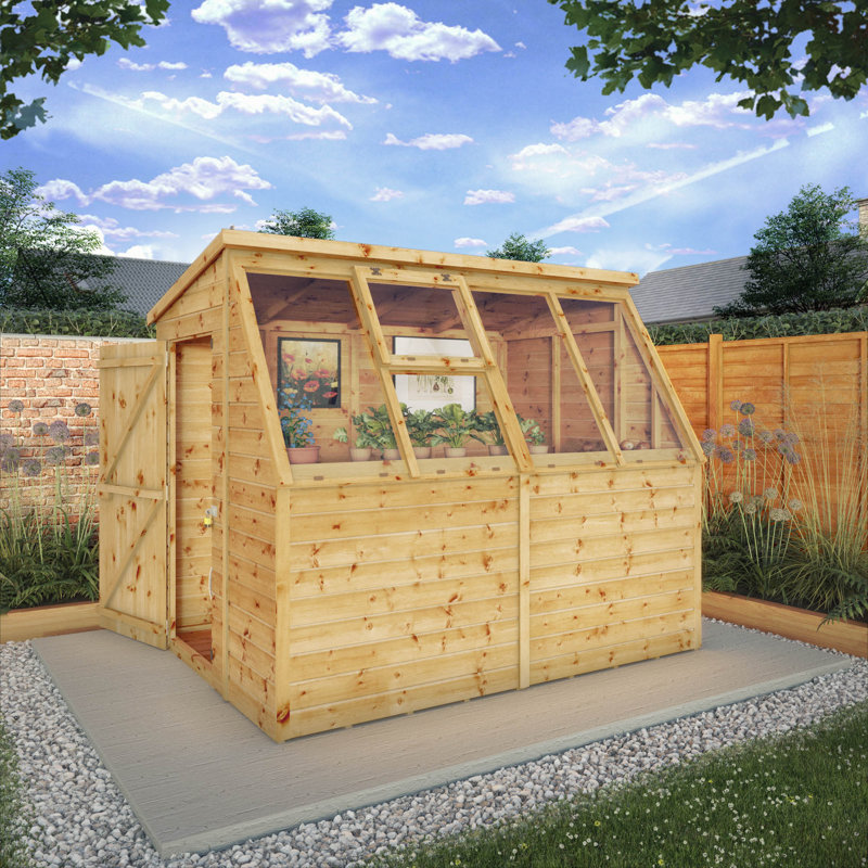 Mercia 8 x 6ft Premium Potting Shed, Yes
