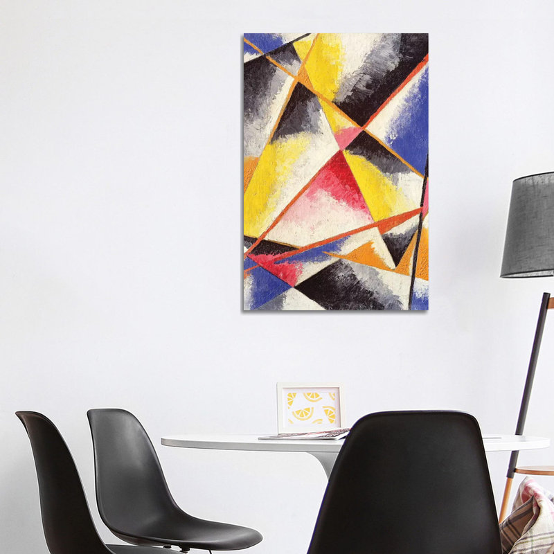 Untitled, C.1916 1 Piece Wrapped Canvas Painting, 101.6 cm H x 66.04 cm W x 1.91 cm D