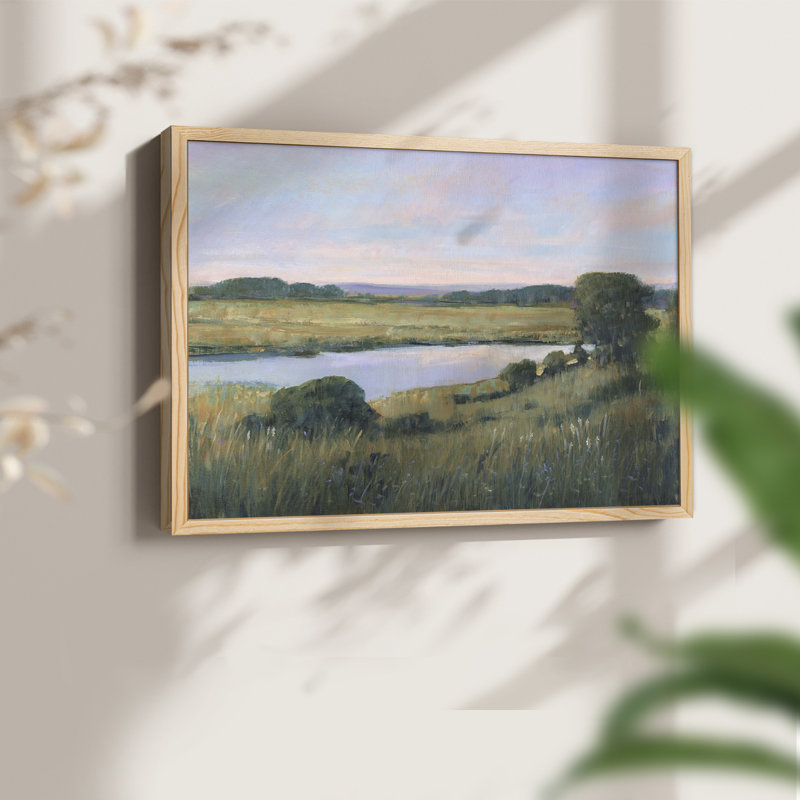 Printemps marais II - impression encadrée - réaménageable, Naturel, H 22 po x l 28 po