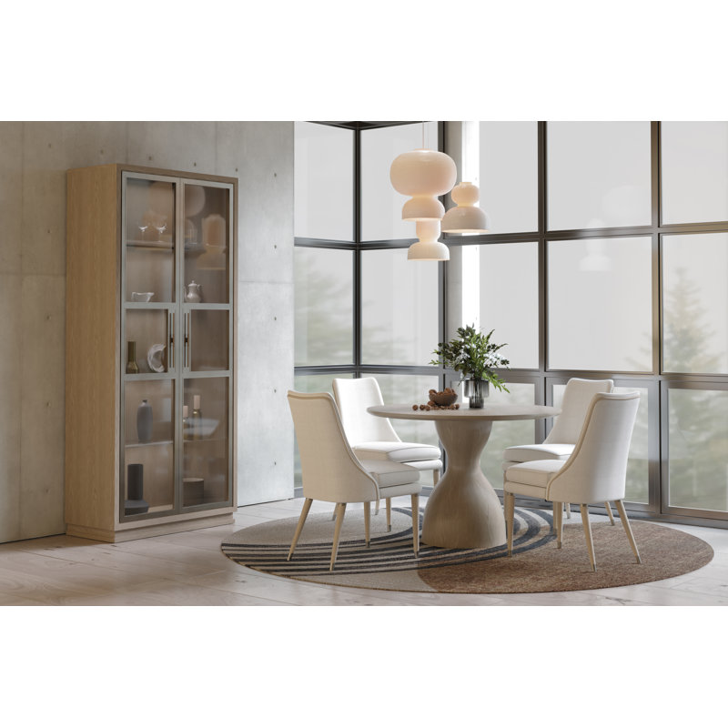 Water Upholstered Arm Chair
