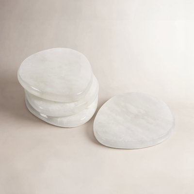 Petya Alabaster Coasters, Set of 4