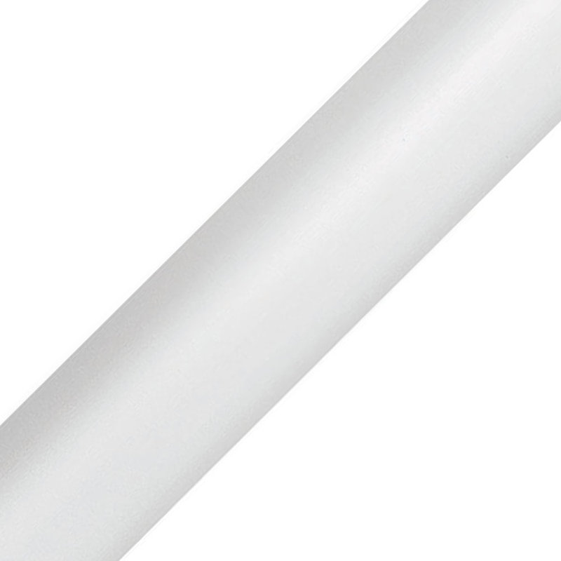 Tige de ventilateur de plafond, Blanc mat, H 48 po x l 1 po x P 1 po
