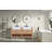 60'' Double Bathroom Vanity with Marble Top