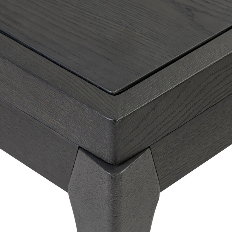 Mahjong Table-Ebonized Oak, Ebonized Oak