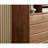 Floor-to-ceiling Black Walnut Sideboard