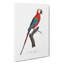 Macaw Parrot by F. Levaillant - Wrapped Canvas-55324288