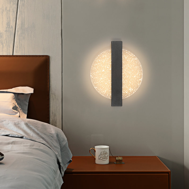 Avrohom 1-Light 20cm Led Wall Sconce