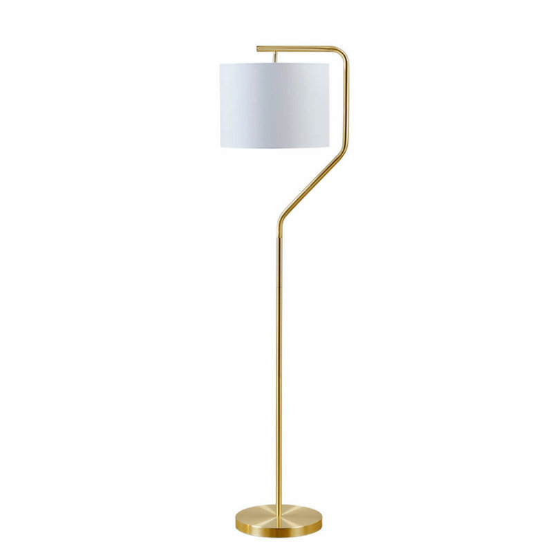 Lampe sur pied 60 po Saarim, Or