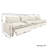 4-Piece Modular Power Sectional Sofa For Small Spaces With Zero-Gravity And Heated Seats-121084639