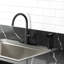Robinet de cuisine à fixation sur comptoir à poignée simple Kingston Brass Levante-105627292