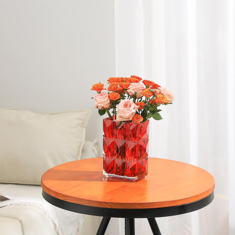 Vase de table en verre Fluta