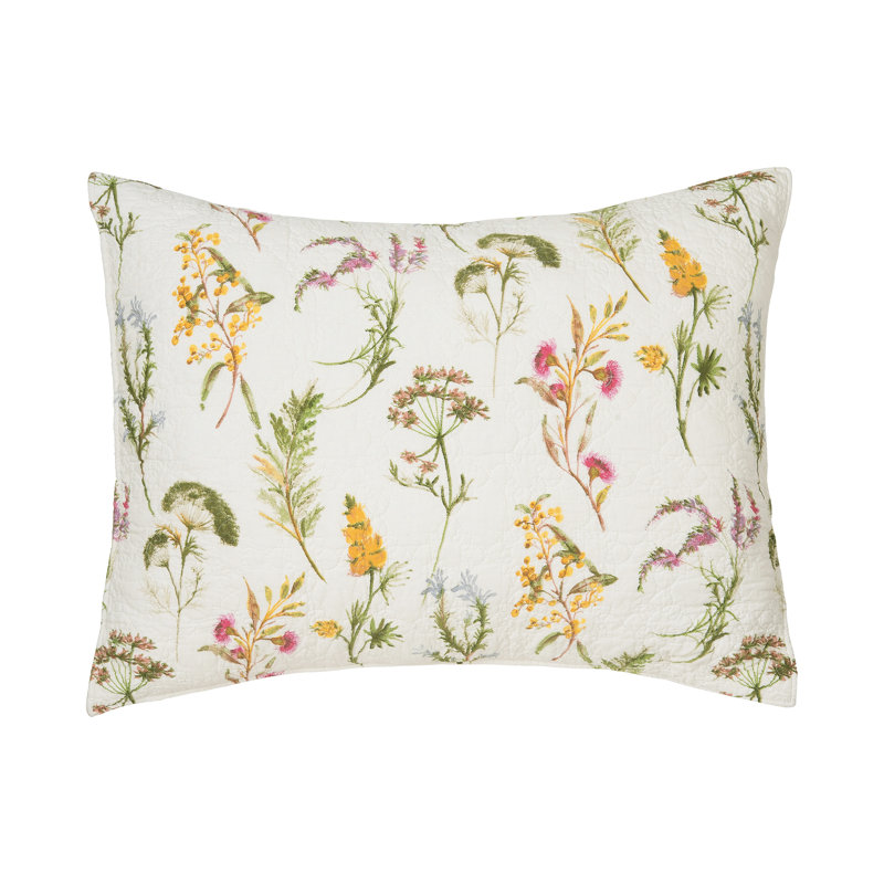 Genevieve White Cotton Twin Reversible Quilt Set