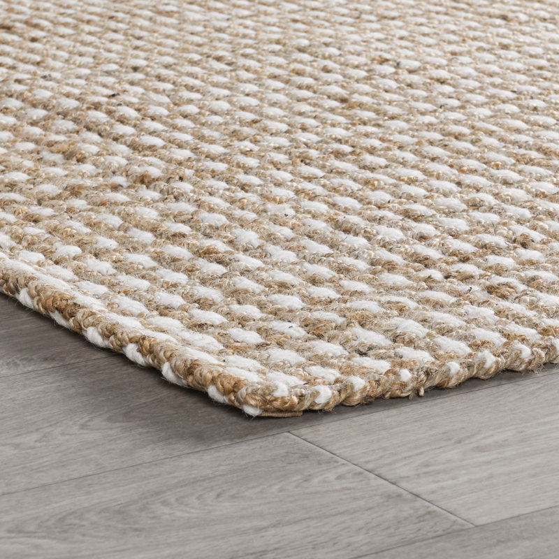 Evora Checkered Indoor Rug, Rectangle 5' x 8'