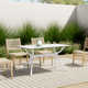 Farrah Synthetic Laminate Outdoor Dining Table