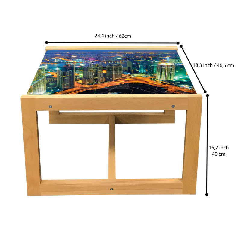 Jakory Sled Coffee Table, 62cm H x 46cm W x 40cm D