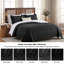 Ensemble de couvre-lit matelassé gaufré Superior Solitaire-22182014-22182018