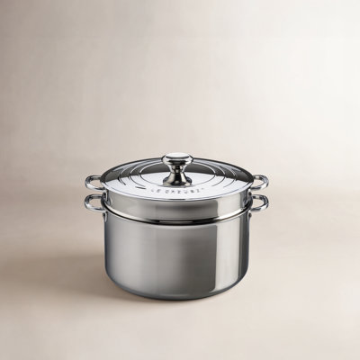 Le Creuset Stainless Steel Stockpot with Colander