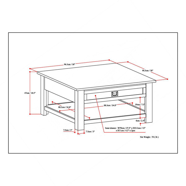 Dimensions du produit