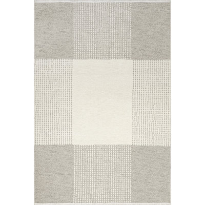 Kirby Plaid Reversible Machine Washable Area Rug