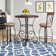 Jefferson 3 Piece 36" Round Pub Table Dining Set