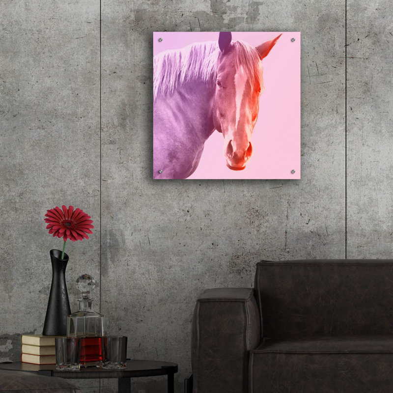 «Horse» par Mark Ashkenazi, H 24 po x l 24 po x P 0,2 po