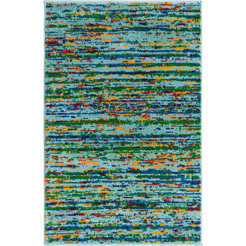 Malaija Abstract Indoor Rug, Rectangle 2' x 3'
