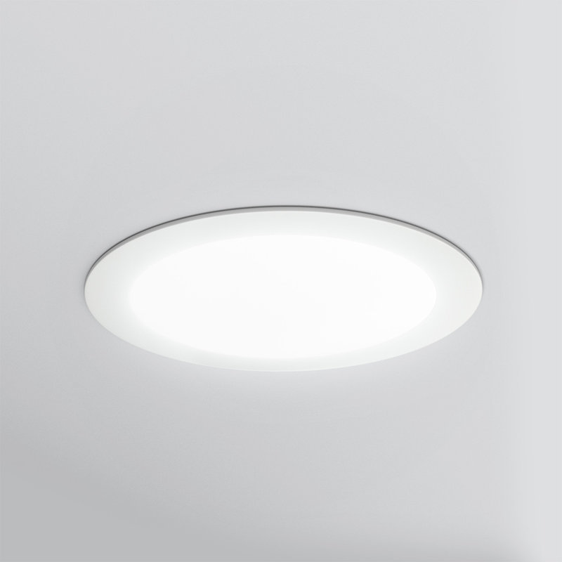 8-Inch LED Panel Light - 18W Recessed Ceiling Light
