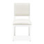 Chaise d'appoint Palm Gate - Blanc nuage